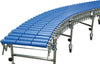 Scheren-Rollenbahn, BLUME ROLLEN,  500mmB=500mm,L=3,3-7,9m Blume Förderanlagen