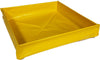 Faltwanne NEUTRAL,  Quick L800xB800XH120 mm Auffangvolumen 76 l PVC