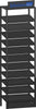 C-Teile Modulturm PRECITOOL, UNION C-Teile Modulturm2 11 Böden schräg RAL 7016 UNION Beschriftungsschild